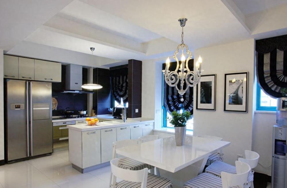 8款厨房与餐厅隔断效果图，让空间更美更实用！