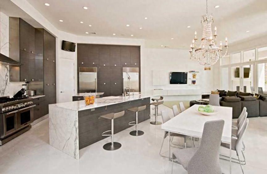 8款厨房与餐厅隔断效果图，让空间更美更实用！