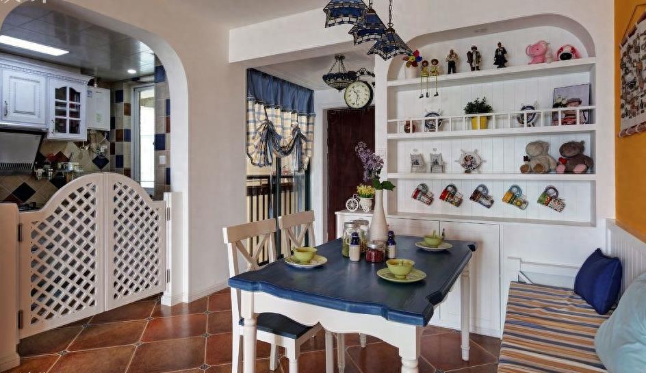 8款厨房与餐厅隔断效果图，让空间更美更实用！