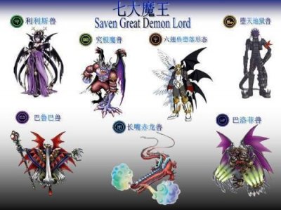 ​盘点《数码宝贝》七大魔王型数码兽，贪婪与欲望从来没有消失过！