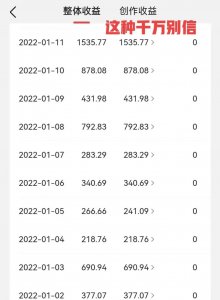 ​不要相信头条上那些每天几百元收益的截图，那都是割韭菜骗流量的