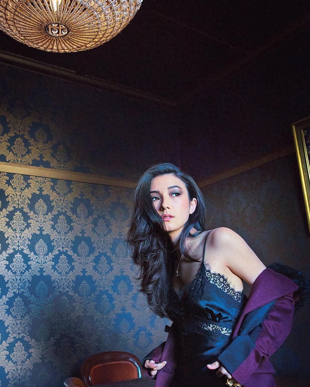 90后混血女星刘承羽