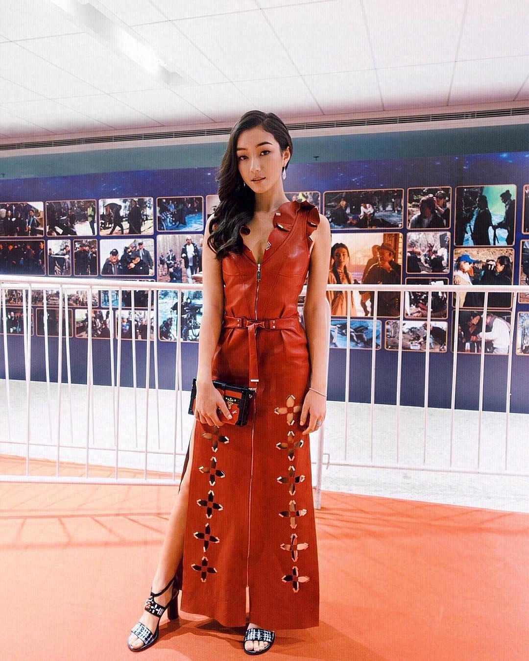 90后混血女星刘承羽