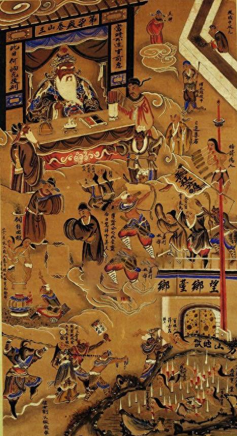 掌管地府的十殿阎王，原来阎罗王才排在第五位！