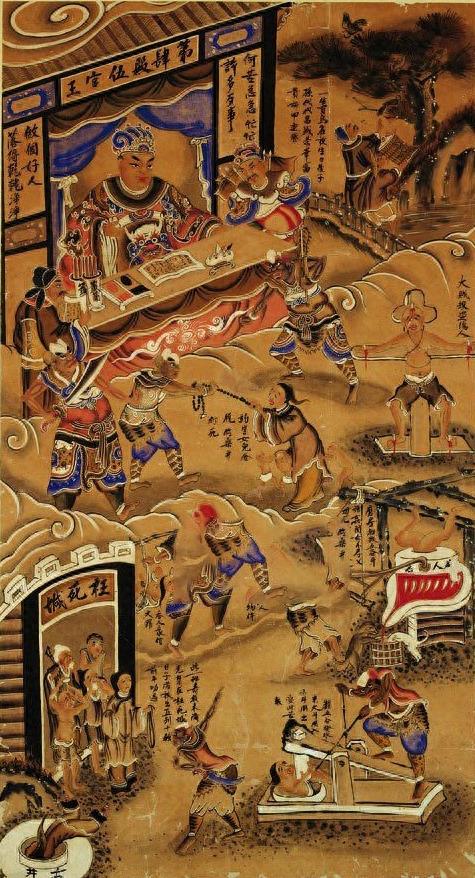 掌管地府的十殿阎王，原来阎罗王才排在第五位！