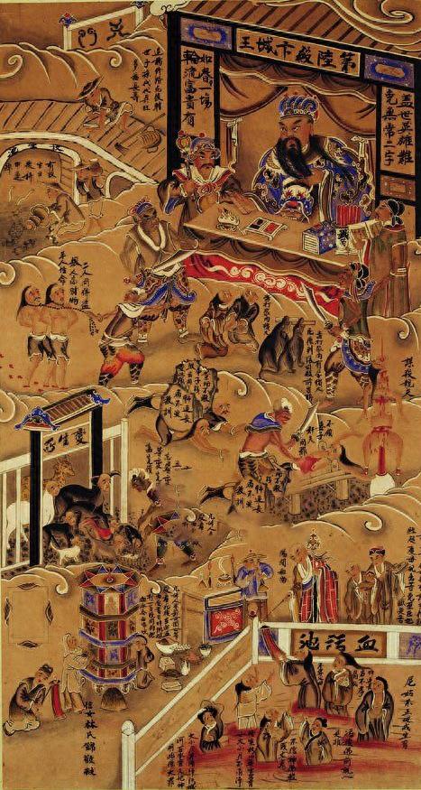 掌管地府的十殿阎王，原来阎罗王才排在第五位！