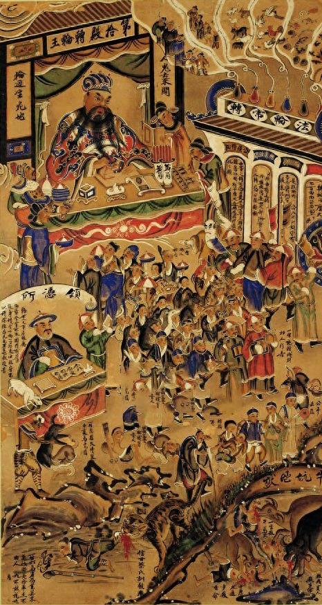 掌管地府的十殿阎王，原来阎罗王才排在第五位！