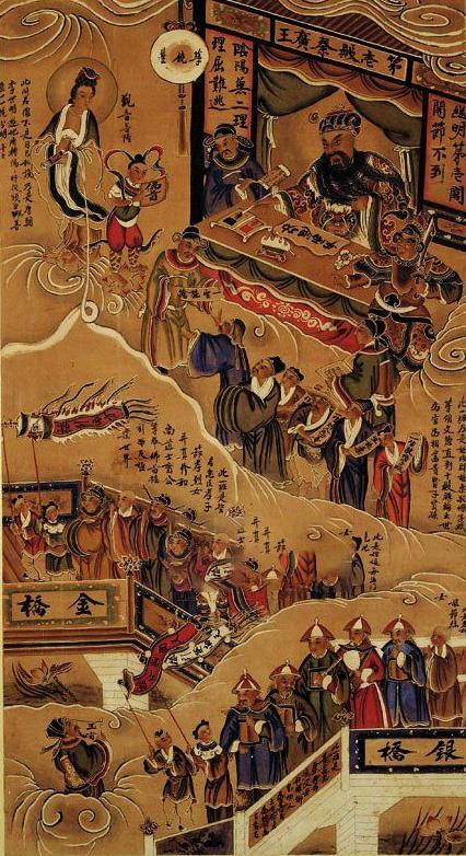 掌管地府的十殿阎王，原来阎罗王才排在第五位！