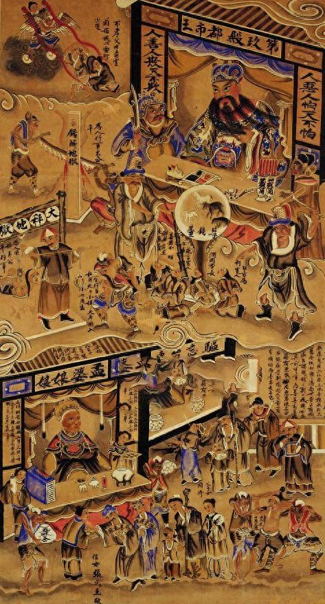 掌管地府的十殿阎王，原来阎罗王才排在第五位！