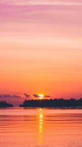 ​「风景壁纸」变成一条鱼，在海里自由自在的游来游去
