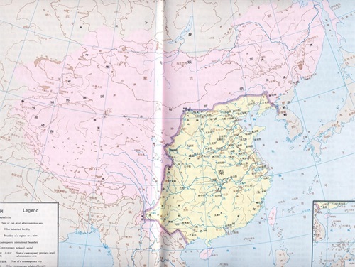 中国历代地图集(夏--清)