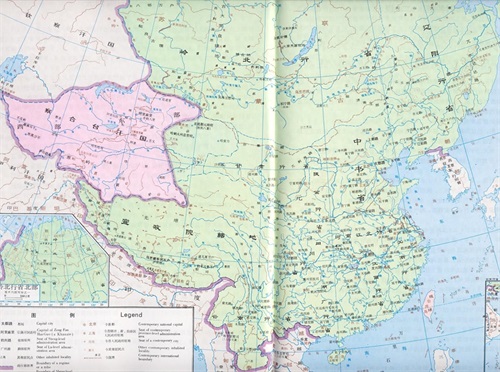 中国历代地图集(夏--清)