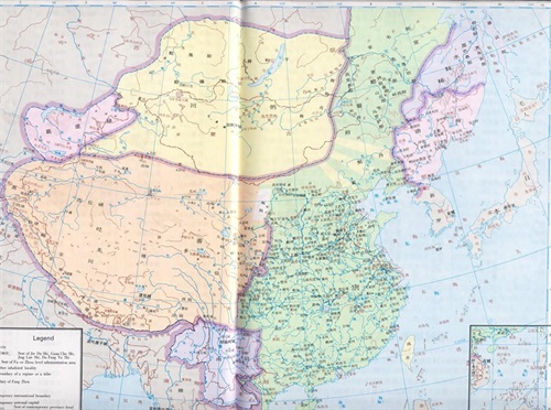 中国历代地图集(夏--清)