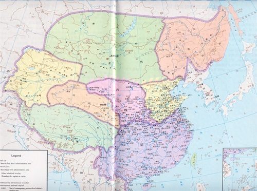 中国历代地图集(夏--清)