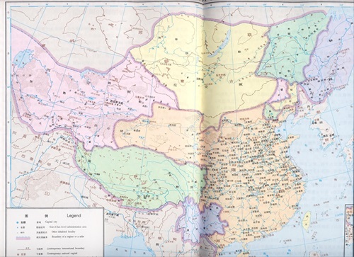 中国历代地图集(夏--清)