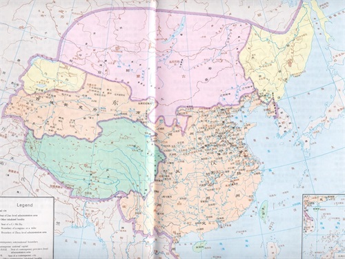 中国历代地图集(夏--清)