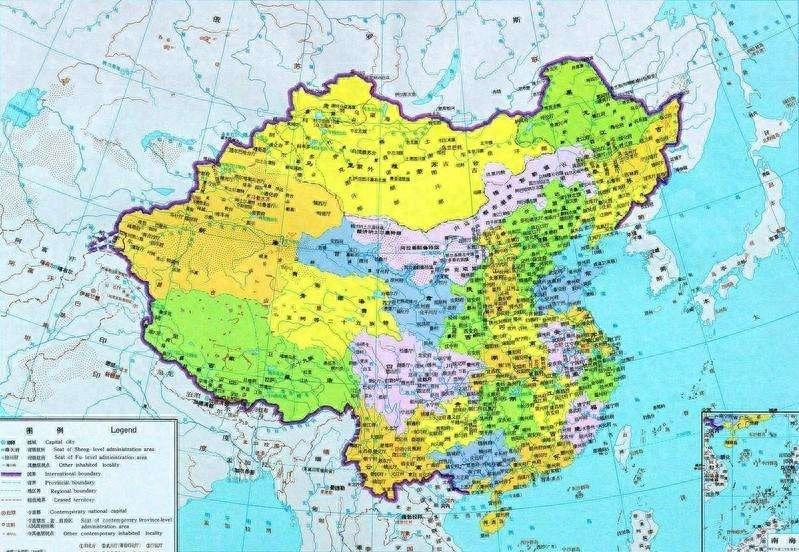 中国历代地图集(夏--清)