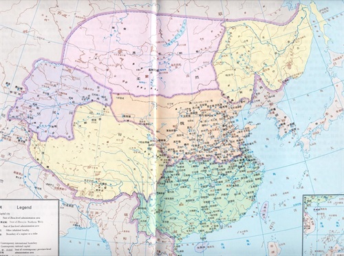 中国历代地图集(夏--清)