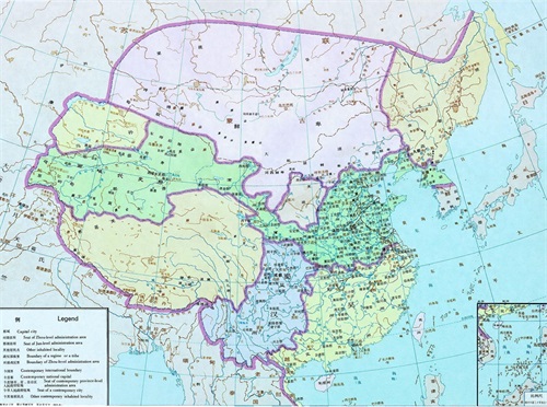 中国历代地图集(夏--清)