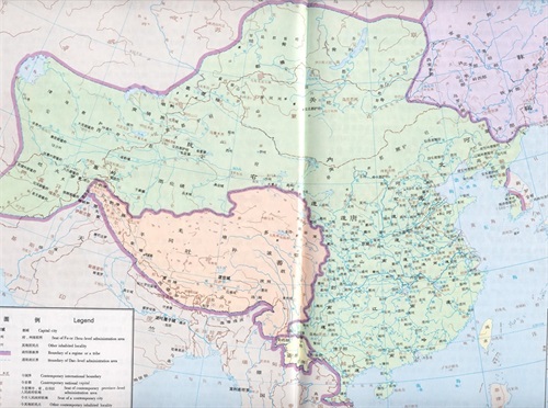 中国历代地图集(夏--清)