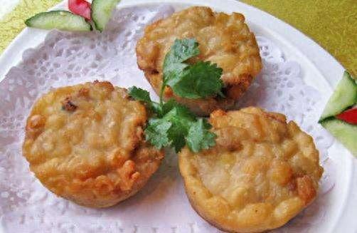 有一种潮汕特色小吃,叫“猪脚圈”