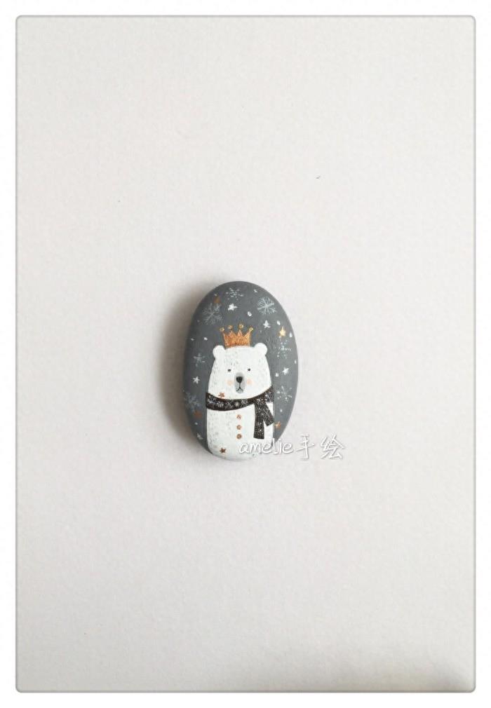 精美手绘石头卡通篇