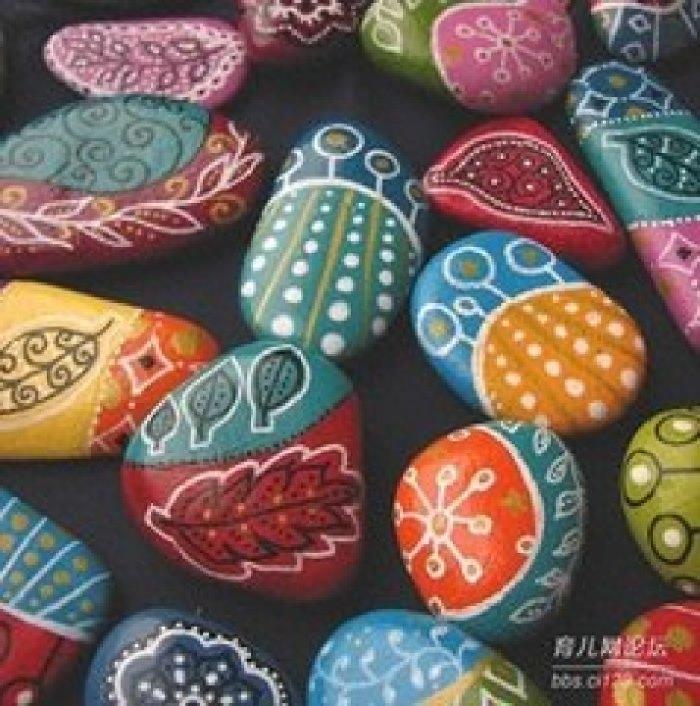 精美手绘石头卡通篇