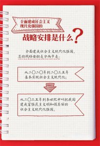 ​全面建成社会主义现代化强国的战略安排