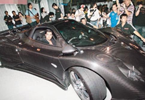 帕加尼这款跑车全球仅有一台,车主竟是国内明星