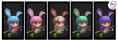 ​LOL5个英雄新炫彩一览：粉色的提莫又萌又贱！