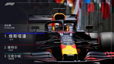 ​F1巴西站排位赛：维斯塔潘杆位 维特尔第二 汉密尔顿P3
