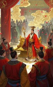 ​北齐代魏，高洋占卜得汉文之卦，妃嫔咏曹植诗与元善见道别