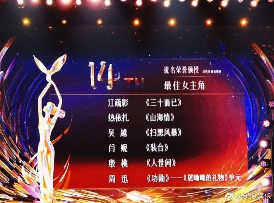 殷桃跟热巴同框名场面出圈,时隔五年夺回金鹰视后,这才是真实力