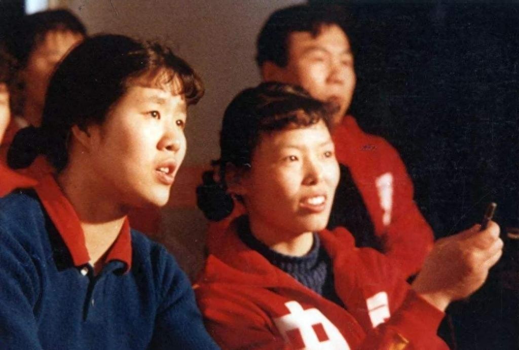 老照片：老女排名将陈招娣