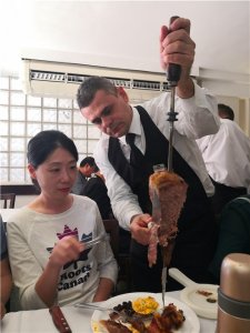 ​南美之旅（13）品巴西烤肉，走桑巴舞大道