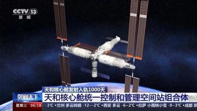 ​中国空间站核心舱入轨1000天