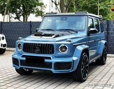 ​“巴博斯”奔驰G700实拍，碳纤维车身+700马力，新造型更霸气