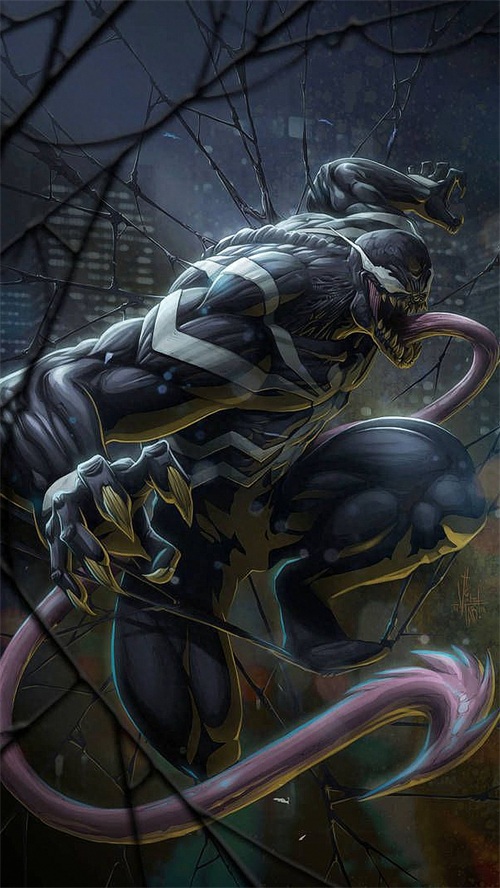 高清壁纸 | 14张毒液(venom)主题个性手机壁纸