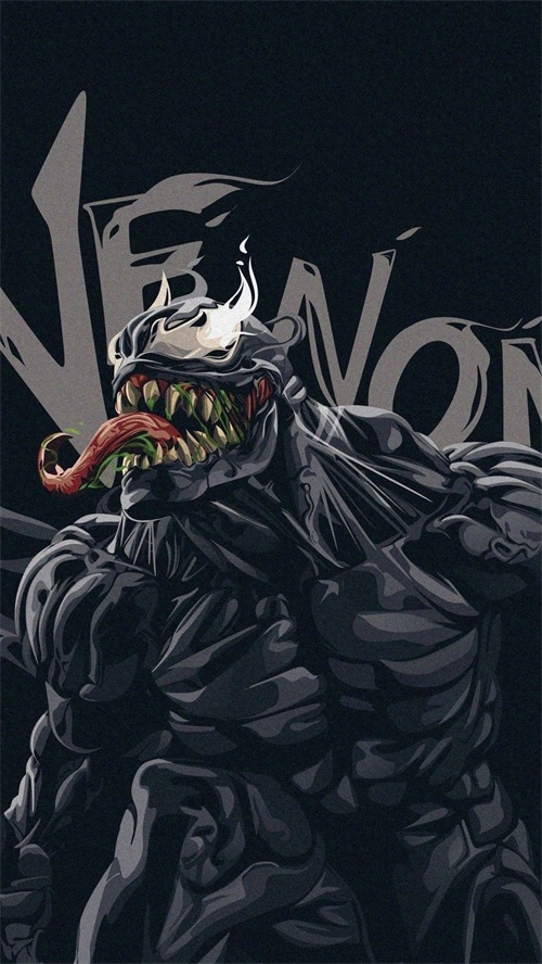 高清壁纸 | 14张毒液(venom)主题个性手机壁纸