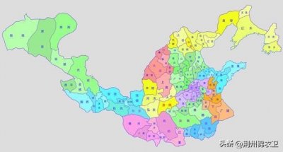 ​三国魏蜀吴-州郡区划简图