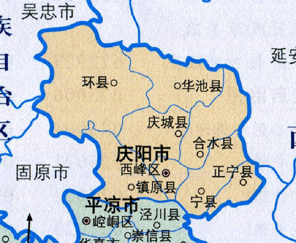 庆阳市有多少人口(庆阳市七县一区人口排名)