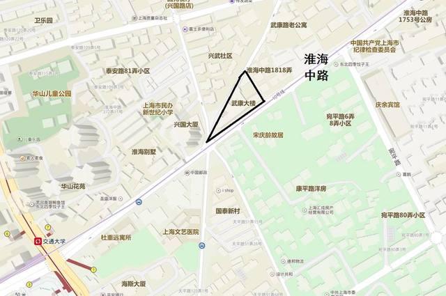 上海淮海路前身（上海淮海路上的一个三角地带）(1)