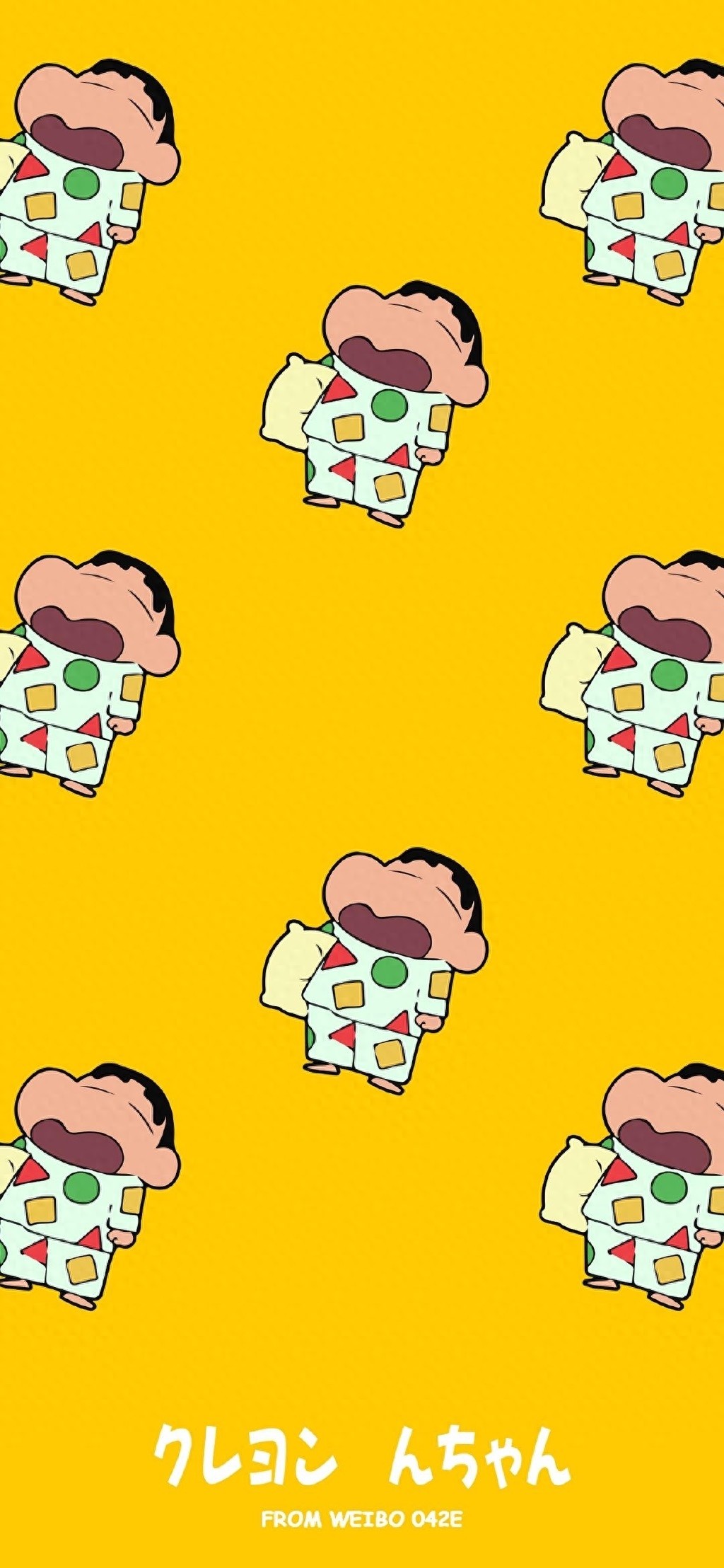 每日无水印壁纸第289:可爱蜡笔小新卡通动漫高清手机壁纸