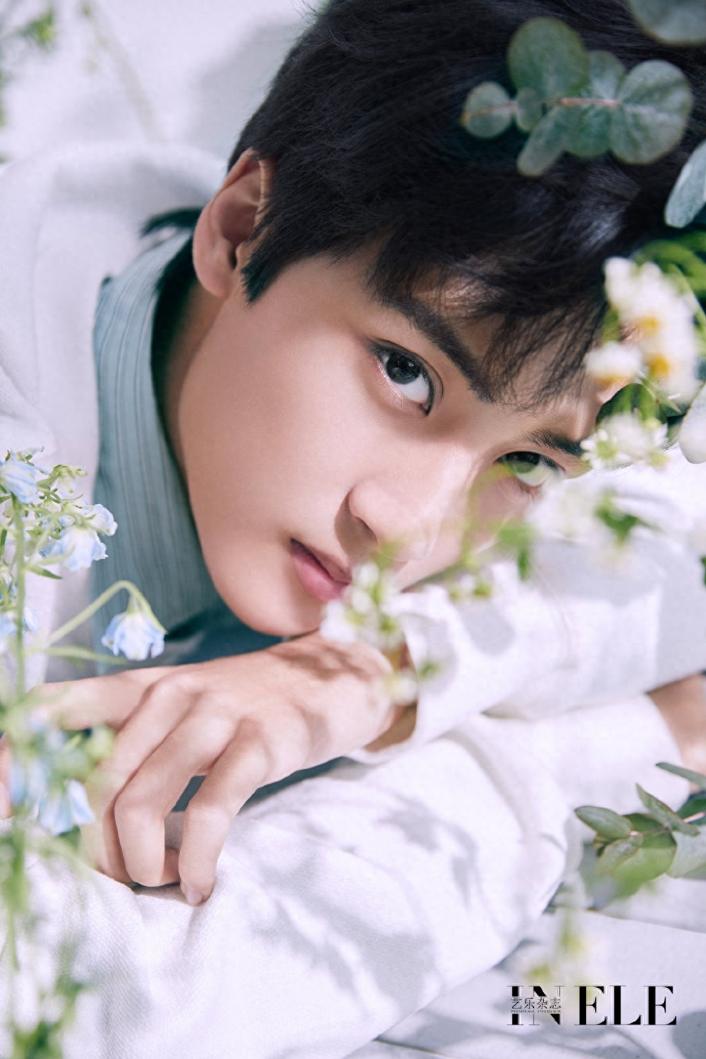 边程 清爽帅气写真图片