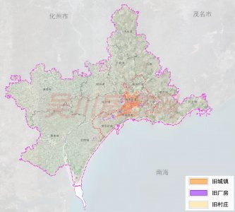 ​吴川“三旧”改造共329宗，主要集中在梅菉和海滨街道吴川脚爆爆