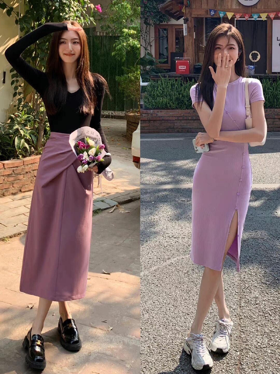 紫色衣服 搭配(紫色搭配什么颜色好看)(图2) 紫色衣服 搭配(紫色搭配什么颜色好看)(图2)