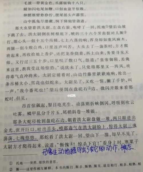 水浒传第一回史进