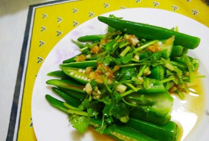 如何做凉拌秋葵
