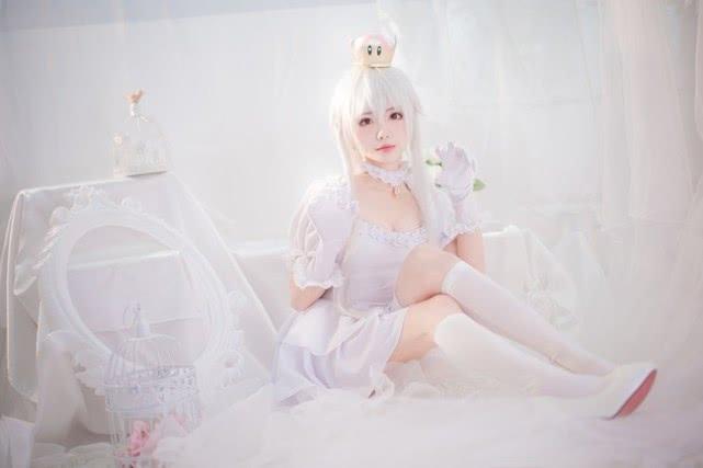 超级马里奥幽灵姬cos:看到这样的幽灵姬,马里奥还用救公主?