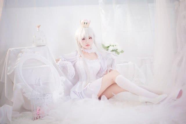 超级马里奥幽灵姬cos:看到这样的幽灵姬,马里奥还用救公主?